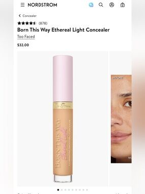Born This Way Ethereal Light Concealer in Honeybun
